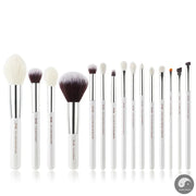 Perfect Makeup brushes set Pearl White/Silver Beauty Foundation Powder Eyeshadow Make up Brushes High quality 6pcs-25pcs-Health Wisdom™