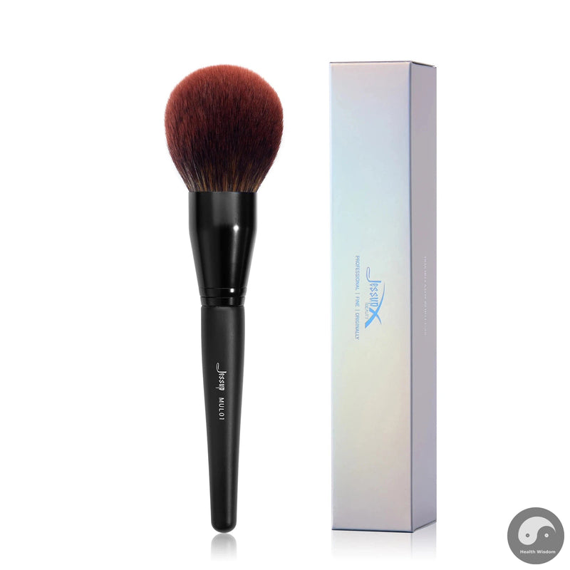 Perfect Powder Brush Makeup Large Finishing Mineral Powder Brush,Vegan Flawlessl Face Brush makeup for Powder&Blush&Bronzer MUL01-Health Wisdom™