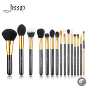 Perfect Pro Makeup Brushes Set Powder Foundation Eyeshadow Eyeliner Blending Lip Make Up Brush Beauty Cosmetics Tools, 15pcs T093-Health Wisdom™