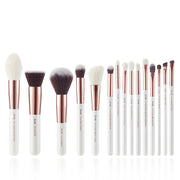 Perfect Professional Makeup Brushes 15pcs Make up Brush set Cosmetics Foundation Powder Definer Shader Liner Rose Gold / Black-Health Wisdom™