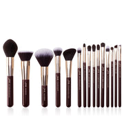 Perfect Professional Makeup Brushes 15pcs Make up Brush set Cosmetics Foundation Powder Definer Shader Liner Rose Gold / Black-Health Wisdom™