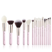 Perfect Professional Makeup Brushes 15pcs Make up Brush set Cosmetics Foundation Powder Definer Shader Liner Rose Gold / Black-Health Wisdom™