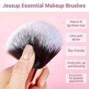 Perfect Professional Makeup Brushes 15pcs Make up Brush set Cosmetics Foundation Powder Definer Shader Liner Rose Gold / Black-Health Wisdom™