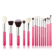 Perfect Professional Makeup Brushes 15pcs Make up Brush set Cosmetics Foundation Powder Definer Shader Liner Rose Gold / Black-Health Wisdom™
