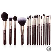 Perfect Professional Makeup Brushes Set 15pcs Make up Brush Natural-synthetic Foundation Powder Detail Eye Brush Pearl White T222-Health Wisdom™