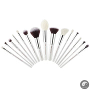 Perfect Professional Makeup Brushes Set 15pcs Make up Brush Tools Kit Foundation Stippling Natural-Synthetic Hair Brushes Sets-Health Wisdom™