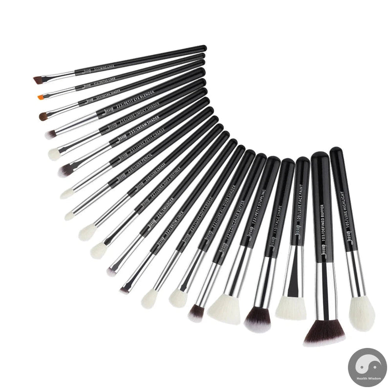 Perfect Professional Makeup Brushes Set 20pcs Make up Brush Tools kit Foundation Powder Brushes Natural-Synthetic Hair Complete-Health Wisdom™