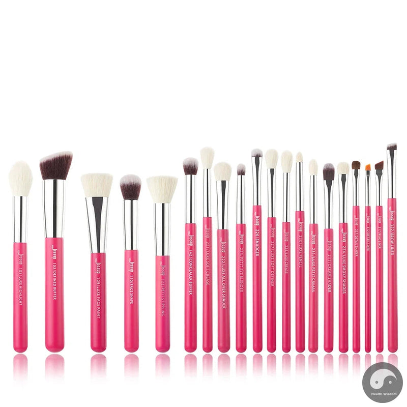 Perfect Professional Makeup Brushes Set 20pcs Make up Brush Tools kit Foundation Powder Brushes Natural-Synthetic Hair Complete-Health Wisdom™