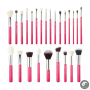 Perfect Professional Makeup Brushes Set 25pcs Natural-Synthetic Foundation Powder Eyeshadow Make up Brush Blushes Black T175-Health Wisdom™