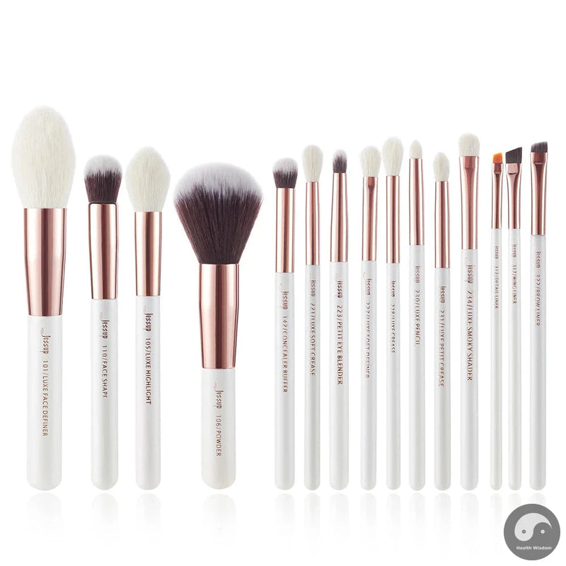 Perfect Professional Makeup Brushes Set Beauty Make up Brush Tools Foundation Powder Natural-Synthetic Hair Natural Brushes Kits-Health Wisdom™