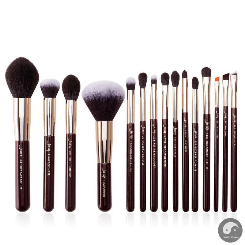 Perfect Professional Makeup Brushes Set Beauty Make up Brush Tools Foundation Powder Natural-Synthetic Hair Natural Brushes Kits-Health Wisdom™