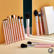 Perfect Professional Makeup Brushes Set Powder Foundation Eyeshadow Eyeliner Lip Brush Tool Kit Make Up Cosmetic Tools,15pcs T094-Health Wisdom™