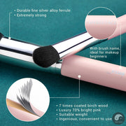 Perfect Professional Makeup Brushes Set Powder Foundation Eyeshadow Eyeliner Lip Brush Tool Kit Make Up Cosmetic Tools,15pcs T094-Health Wisdom™