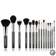 Perfect Professional Makeup Brushes Set Powder Foundation Eyeshadow Eyeliner Lip Brush Tool Kit Make Up Cosmetic Tools,15pcs T094-Health Wisdom™