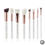 Perfect Professional Makeup brushes set ,6- 25pcs Makeup brush Natural Synthetic Foundation Powder Highlighter Pearl White T215-Health Wisdom™