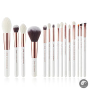 Perfect Professional Makeup brushes set ,6- 25pcs Makeup brush Natural Synthetic Foundation Powder Highlighter Pearl White T215-Health Wisdom™