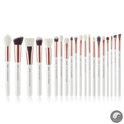 Perfect Professional Makeup brushes set ,6- 25pcs Makeup brush Natural Synthetic Foundation Powder Highlighter Pearl White T215-Health Wisdom™
