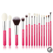 Perfect brushes 15pcs Professional Makeup Brushes Set Foundation Powder Make up brush Pencil natural-synthetic hair Rose Gold-Health Wisdom™