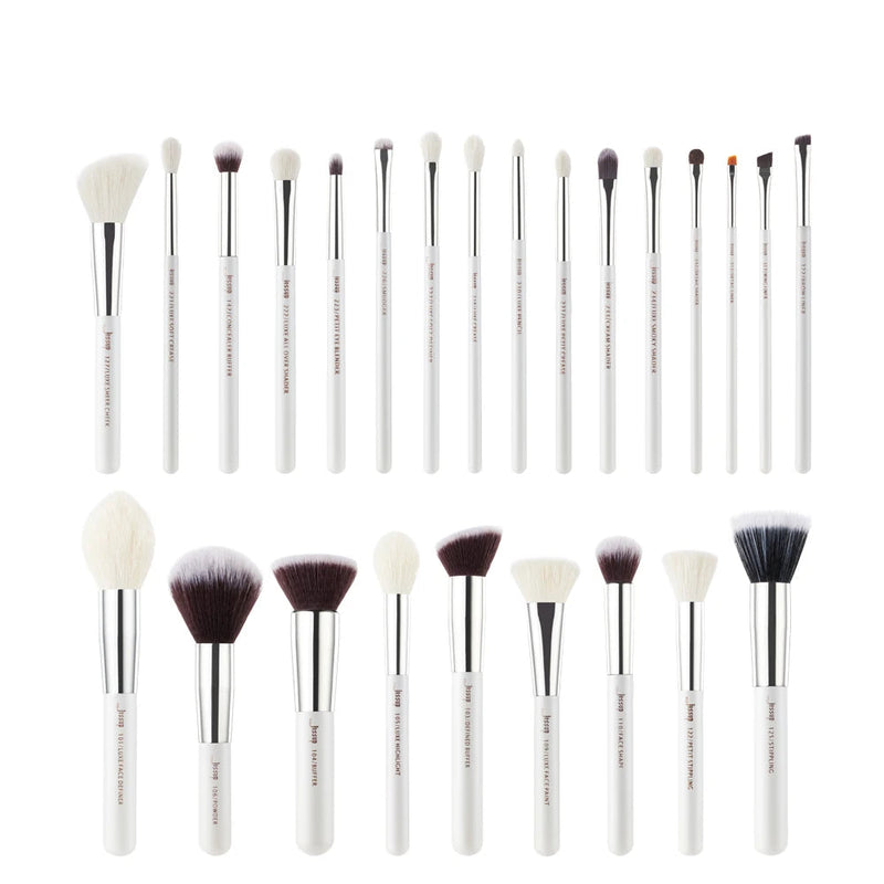 Perfect brushes 25pcs Professional Makeup Brushes Set Foundation Powder Blushes Precision Eyeshadow Eyeliner Eyebrow Rose-carmin-Health Wisdom™