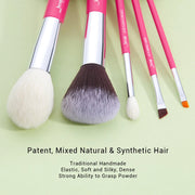 Perfect brushes 25pcs Professional Makeup Brushes Set Foundation Powder Blushes Precision Eyeshadow Eyeliner Eyebrow Rose-carmin-Health Wisdom™