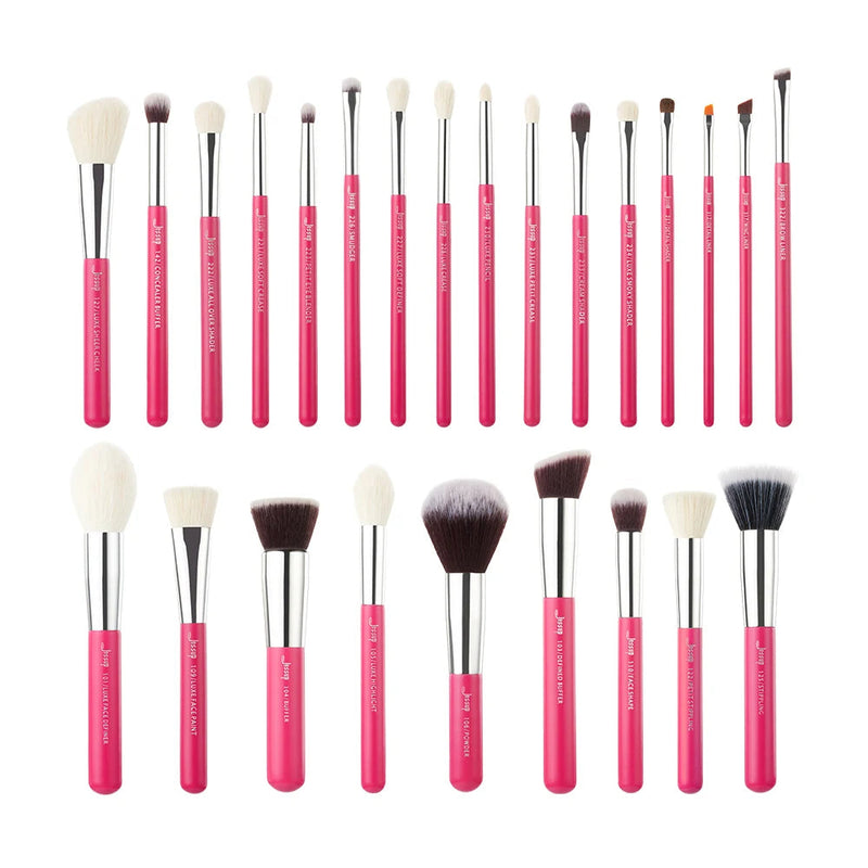 Perfect brushes 25pcs Professional Makeup Brushes Set Foundation Powder Blushes Precision Eyeshadow Eyeliner Eyebrow Rose-carmin-Health Wisdom™