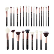 Perfect brushes 25pcs Professional Makeup Brushes Set Foundation Powder Blushes Precision Eyeshadow Eyeliner Eyebrow Rose-carmin-Health Wisdom™
