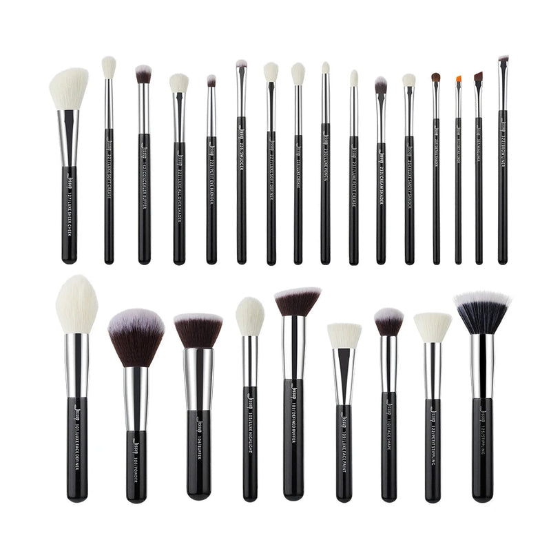 Perfect brushes 25pcs Professional Makeup Brushes Set Foundation Powder Blushes Precision Eyeshadow Eyeliner Eyebrow Rose-carmin-Health Wisdom™