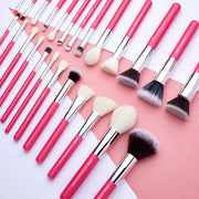 Perfect brushes 25pcs Professional Makeup Brushes Set Foundation Powder Blushes Precision Eyeshadow Eyeliner Eyebrow Rose-carmin-Health Wisdom™