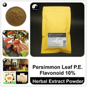 Persimmon Leaf Extract Powder, Diospyros Kaki P.E., Flavonoid 10%, Shi Ye-Health Wisdom™