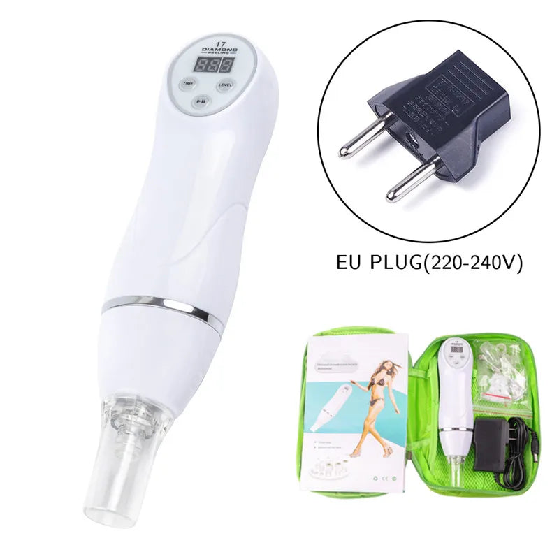 Personal Facial Care Microdermabrasion Diamond Peeling Device Blackhead Removal Skin Peel Diamond Dermabrasion Facial Massage-Health Wisdom™