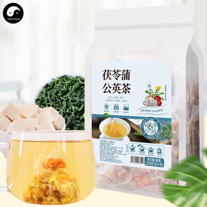 Poria cocos dandelion tea bag easy drink 50bags-Health Wisdom™