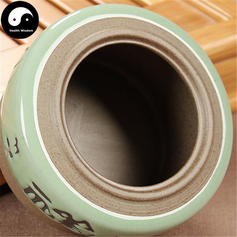 Pottery Loose Leaf Tea Storage 150g 粗陶 茶叶罐 禅-Health Wisdom™