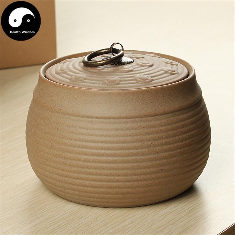 Pottery Loose Leaf Tea Storage 200g 粗陶 茶叶罐-Health Wisdom™
