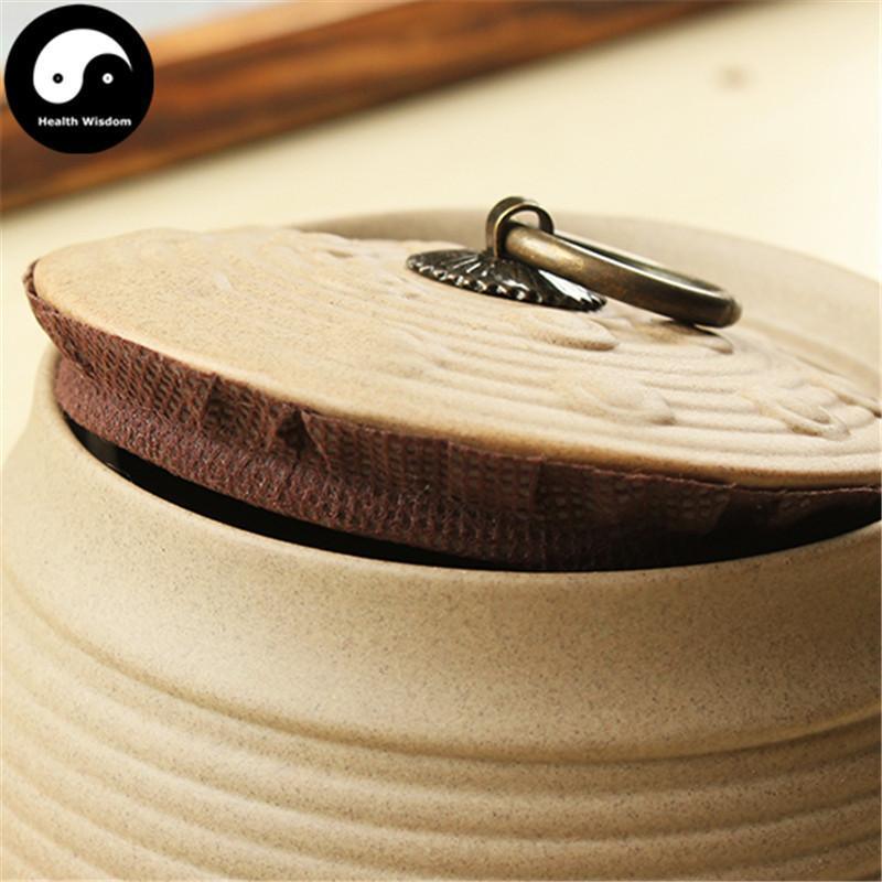 Pottery Loose Leaf Tea Storage 200g 粗陶 茶叶罐-Health Wisdom™