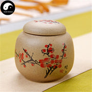 Pottery Loose Leaf Tea Storage 50g 茶叶罐 梅-Health Wisdom™
