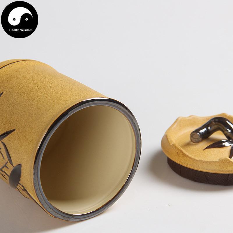 Pottery Loose Leaf Tea Storage 茶叶罐-Health Wisdom™