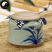 Pottery Loose Leaf Tea Storage 茶叶罐-Health Wisdom™