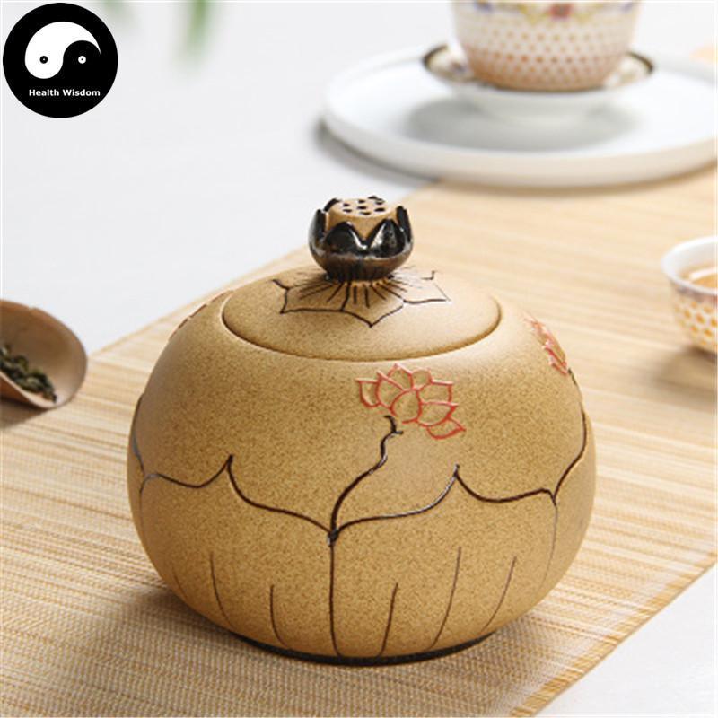 Pottery Loose Leaf Tea Storage 茶叶罐-Health Wisdom™
