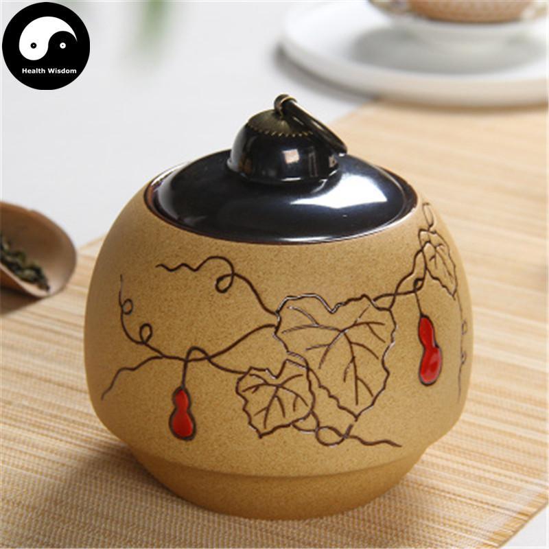 Pottery Loose Leaf Tea Storage 茶叶罐-Health Wisdom™