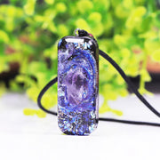 Powerful Orgone Pendant With Amethyst Energy Healing Necklace Amulet Jewelry Orgonite For Protection Balance Positive Energy-Health Wisdom™