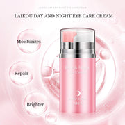 Premium Total Collagen Eye Essence Anti Aging Elastin Hyaluronic Acid Day & Night 2 IN 1 Moisturizing Eye Cream for Men & Women-Health Wisdom™