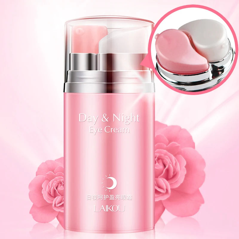 Premium Total Collagen Eye Essence Anti Aging Elastin Hyaluronic Acid Day & Night 2 IN 1 Moisturizing Eye Cream for Men & Women-Health Wisdom™