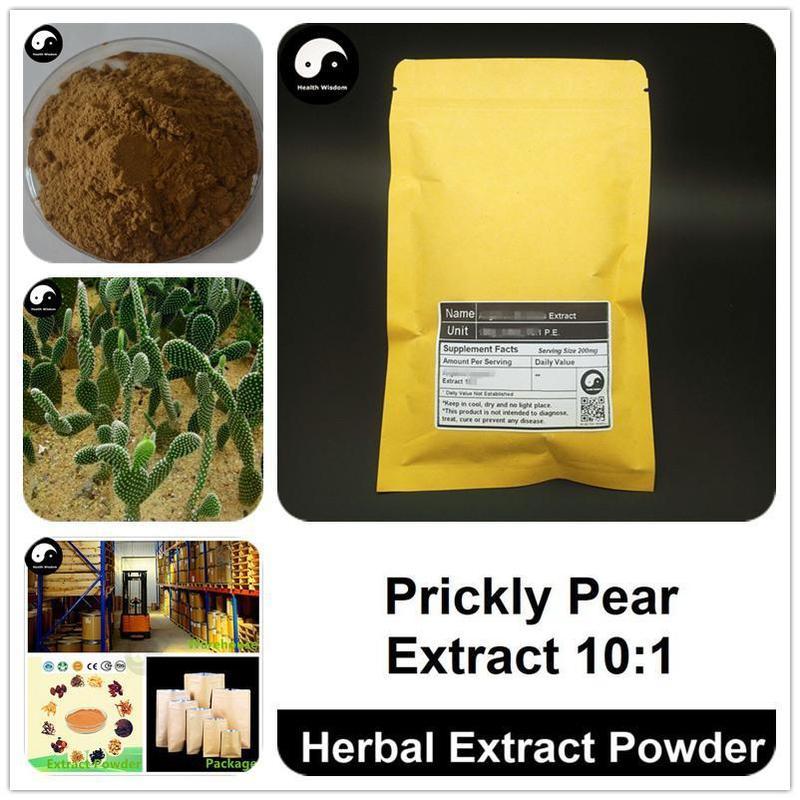 Buy Best Herb Prickly Pear Extract Powder 10:1, Cactus P.E., Xian Ren —  Health Wisdom™