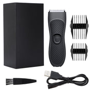 Professional Electric Groin Hair Trimmer Body Groomer for Men IPX7 Waterproof Wet/Dry Clippers Ultimate Male Hygiene Razor Face-Health Wisdom™