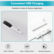 Professional Hair Comb Brush Beard Straightener Multifunctional Hair Straightening Comb Hair Straighten Heating Styling Tools-Health Wisdom™