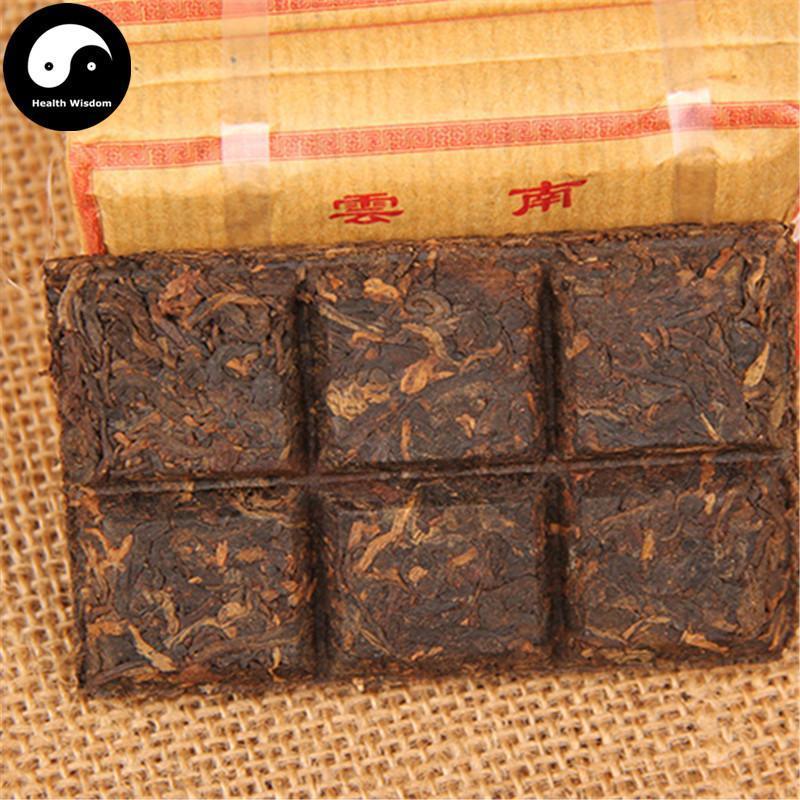 Pu erh Brick Tea 100g,Aged Ripe Puer-Health Wisdom™