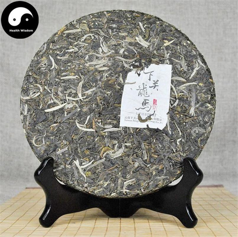Pu erh Cake Tea 357g,Xia Guan Aged Raw Puer 下关-Health Wisdom™