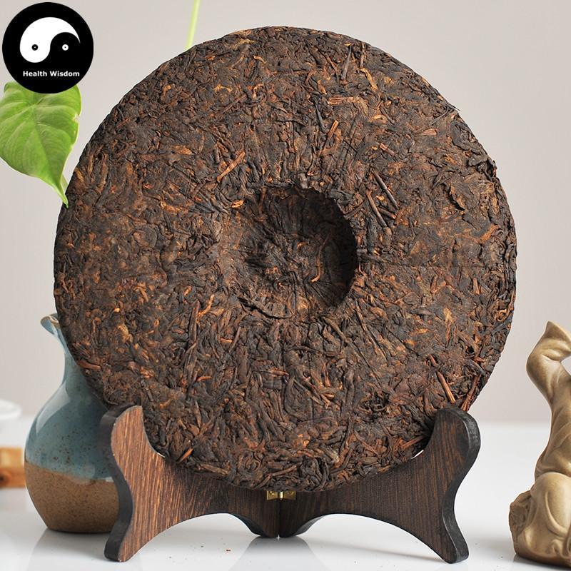 Pu erh Cake Tea 400g,Aged Ripe Puer Cha 2006-Health Wisdom™