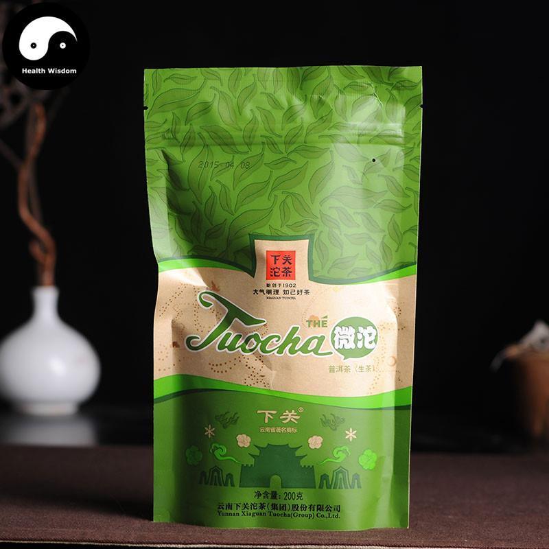 Pu erh Tea 200g,Xia Guan Raw Tuo Puer Cha 下关沱茶2015-Health Wisdom™