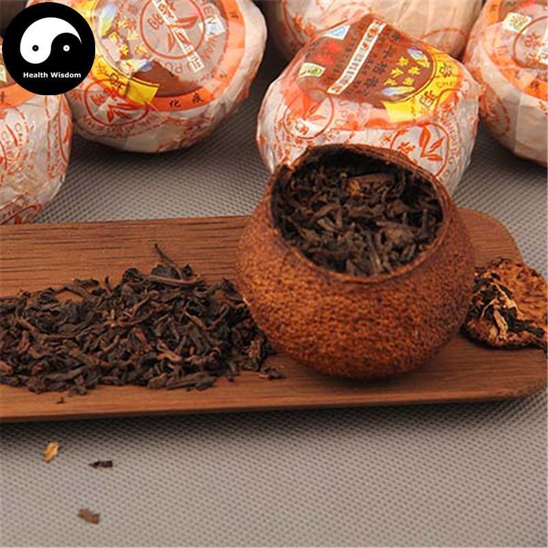 Pu erh Tea Loose Ripe Orange Puer 陈皮普洱茶熟茶-Health Wisdom™